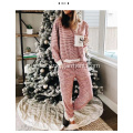 Knitted Long Casual Pajamas